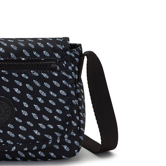 Kipling Sabian Printed Crossbody Mini Väska Blå | SE 1862IL